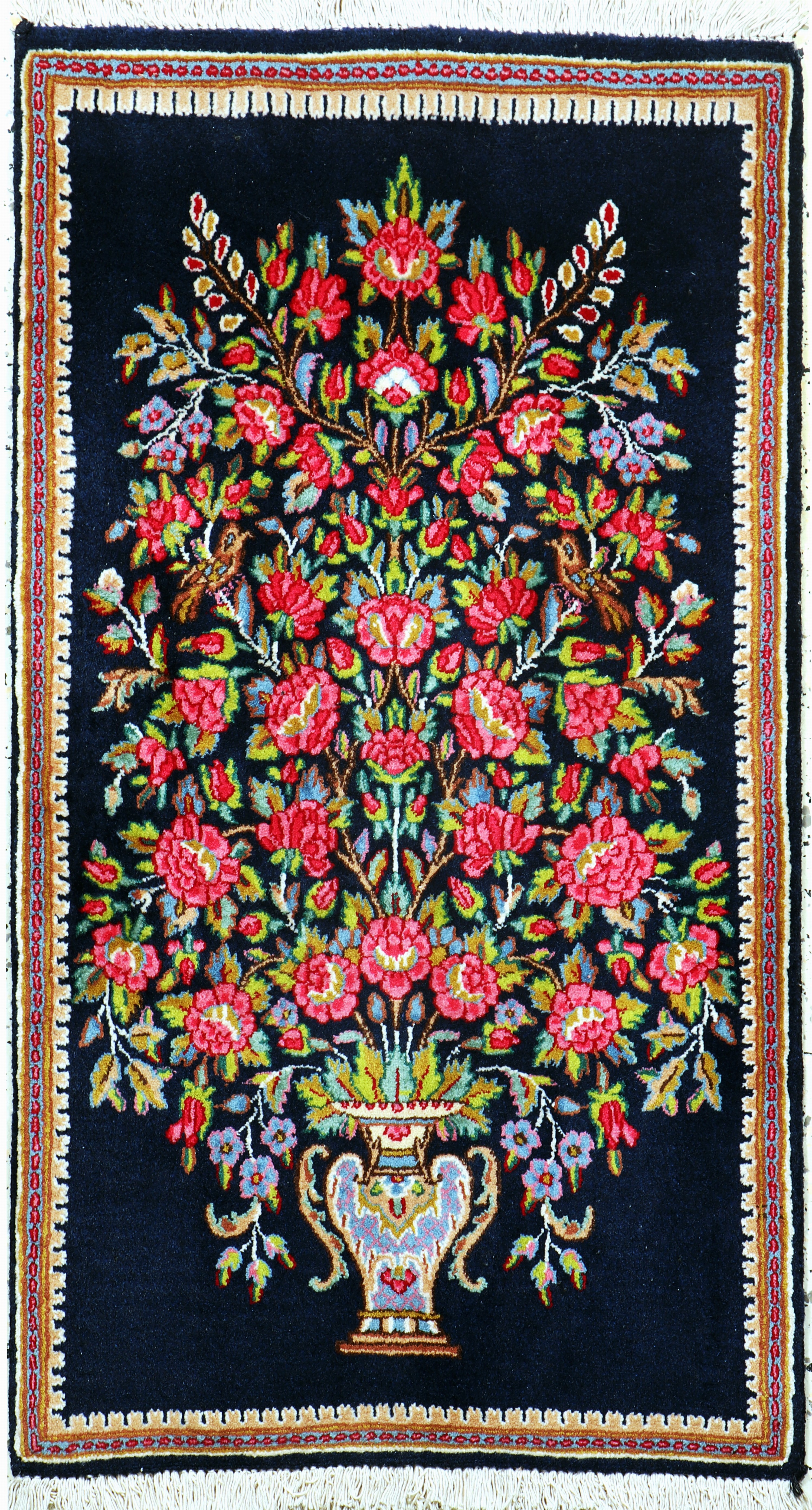 Image 27112419 - Kerman fein, Persien, Neuwertig, Korkwolle,ca. 120 x 60 cm Schätzpreis: 490, - EUR