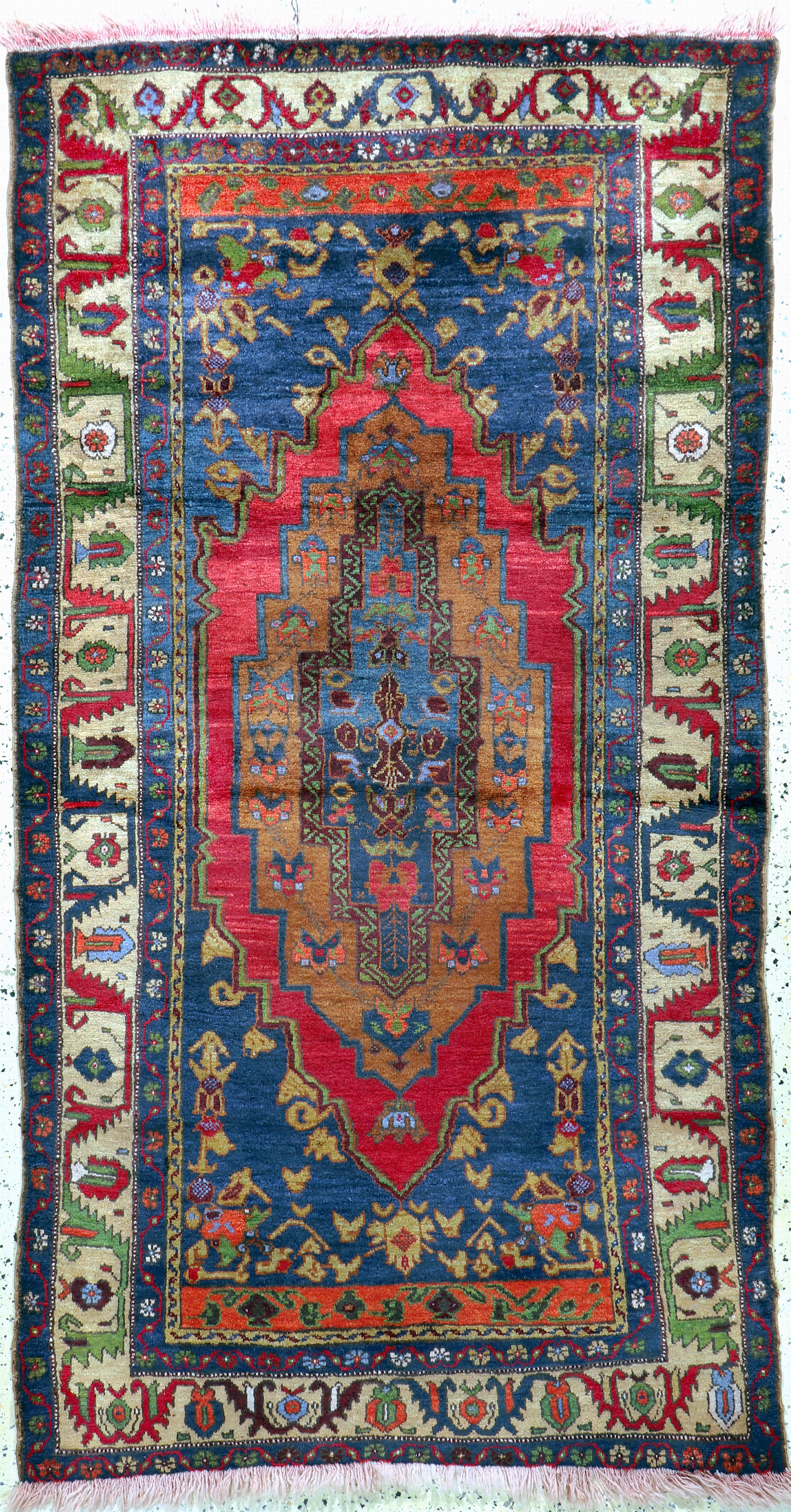 Image 27112430 - Taspinar alt, Türkei, Mitte 20.Jhd, Wolle auf Wolle, ca. 235 x 125 cm, EHZ: 2 ...