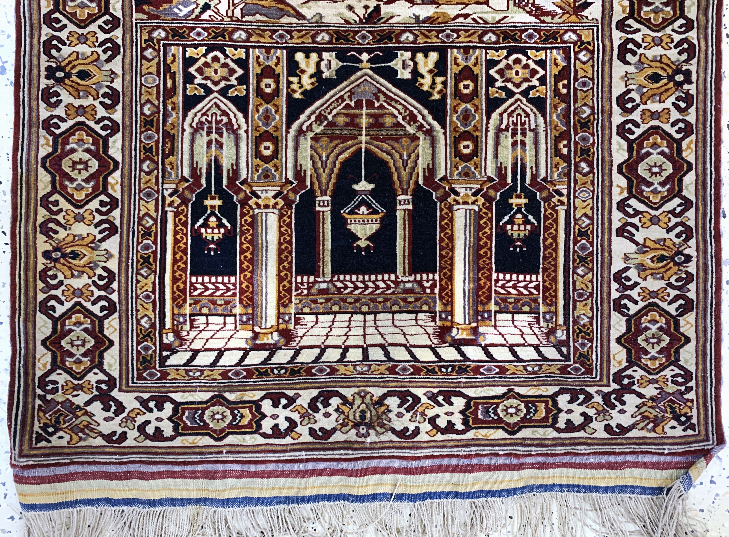 Detail b: Zakini fein alt, Afghanistan, Mitte 20.Jhd,Wolle auf Wolle, ca. 125 x 90 cm, EHZ: 2