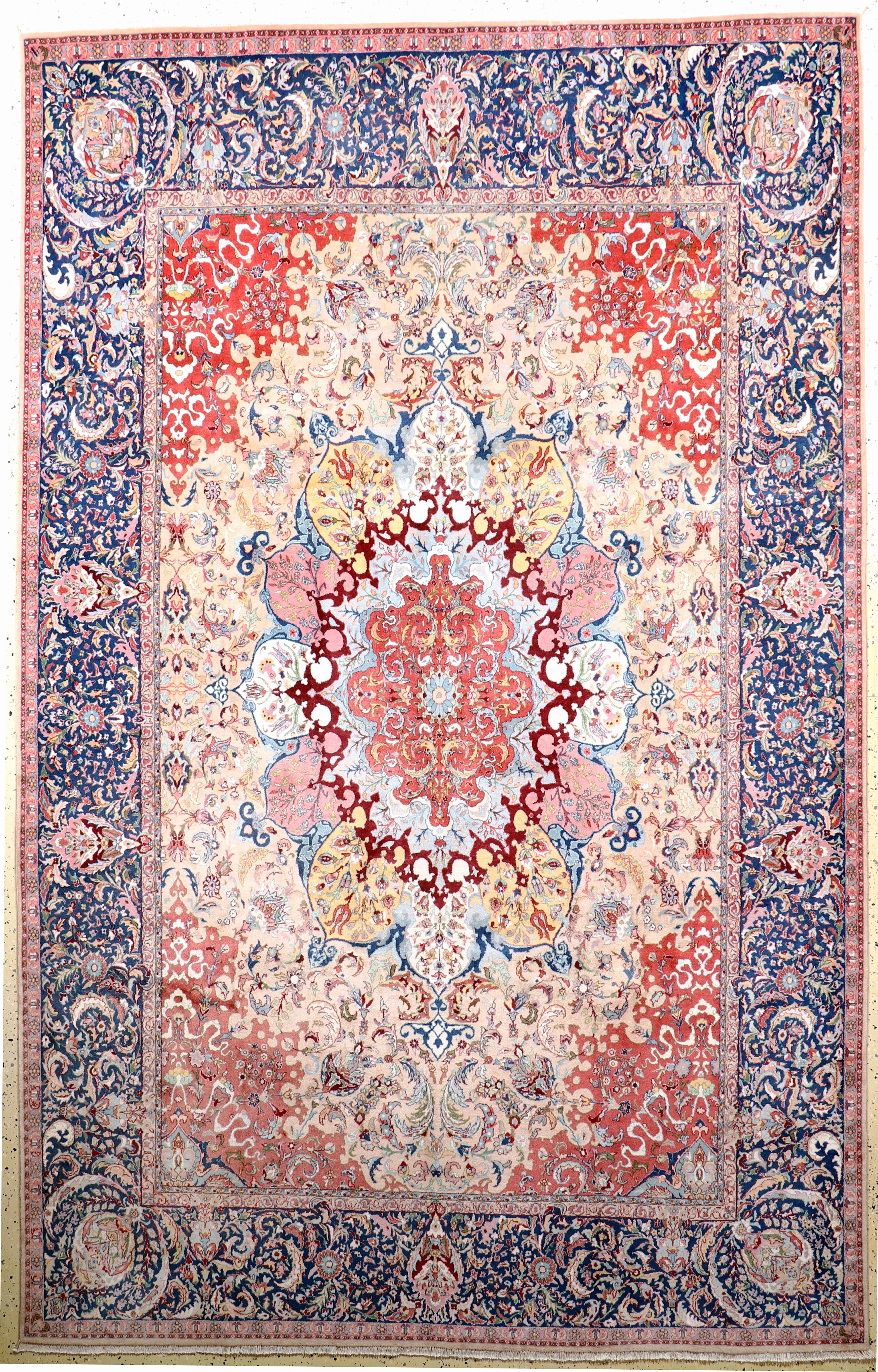 Image 27112458 - Hereke Kork fein, Türkei, Neuwertig, Korkwolle auf Baumwolle, ca. 334 x 210 cm, ...