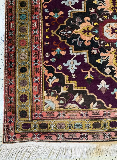 27112429b - Eriwan alt, Rußland, Mitte 20.Jhd, Wolle auf Baumwolle, ca. 230 x 140 cm, EHZ: 2 ...