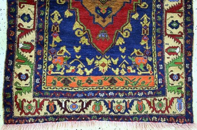 27112430c - Taspinar alt, Türkei, Mitte 20.Jhd, Wolle auf Wolle, ca. 235 x 125 cm, EHZ: 2 ...