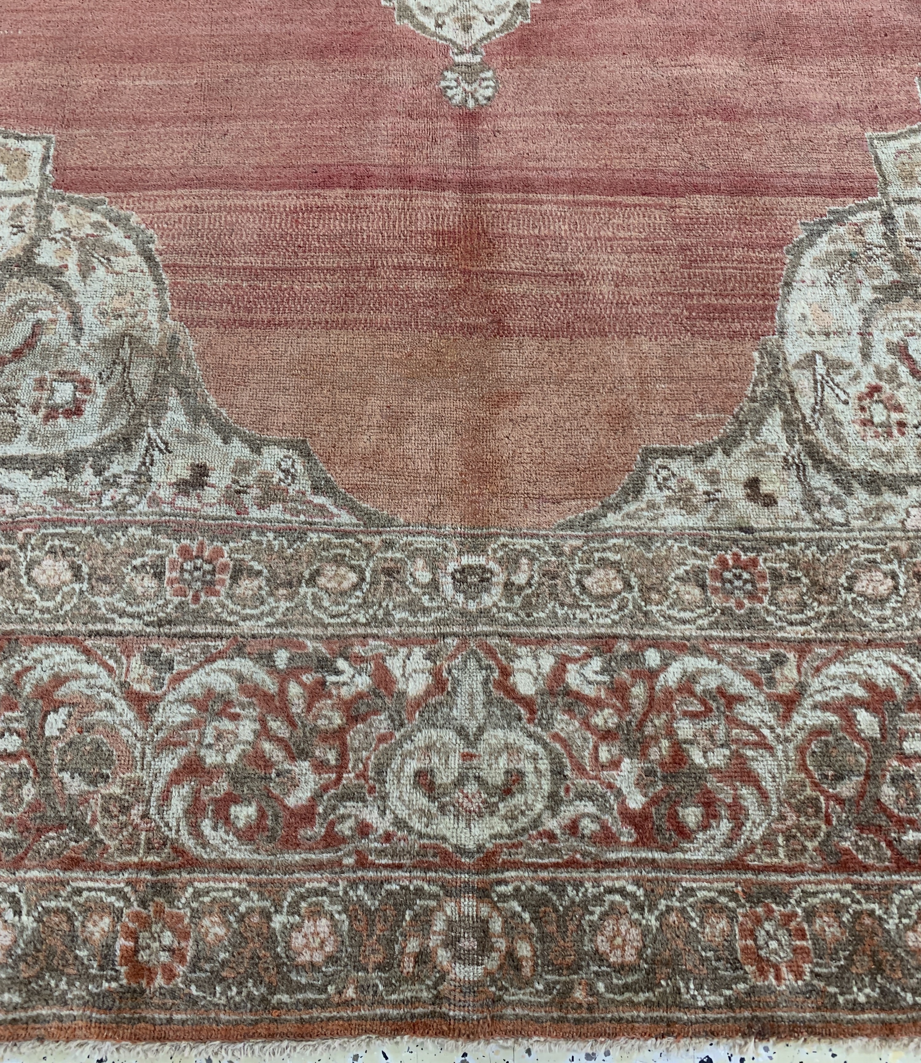 Detail h: Täbriz"Hadji-Jalili"antik, Persien, 19.Jhd,Wolle auf Baumwolle, ca. 343 x 230 cm, gereinigt, EHZ: 2-3