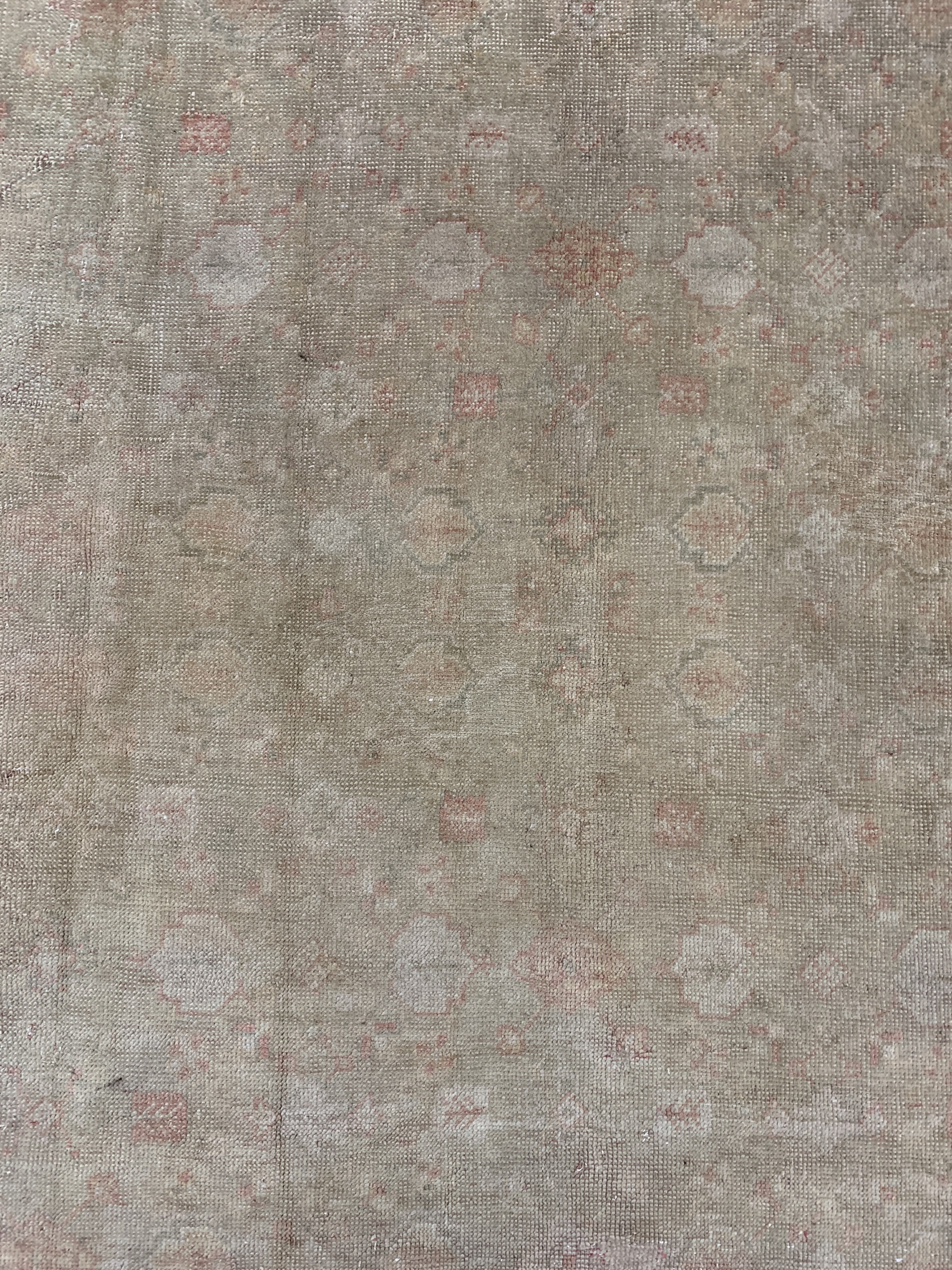 Detail e: Uschak antik, Türkei, 19.Jhd, Wolle auf Wolle, ca. 340 x 255 cm, EHZ: 3, (restauriert)