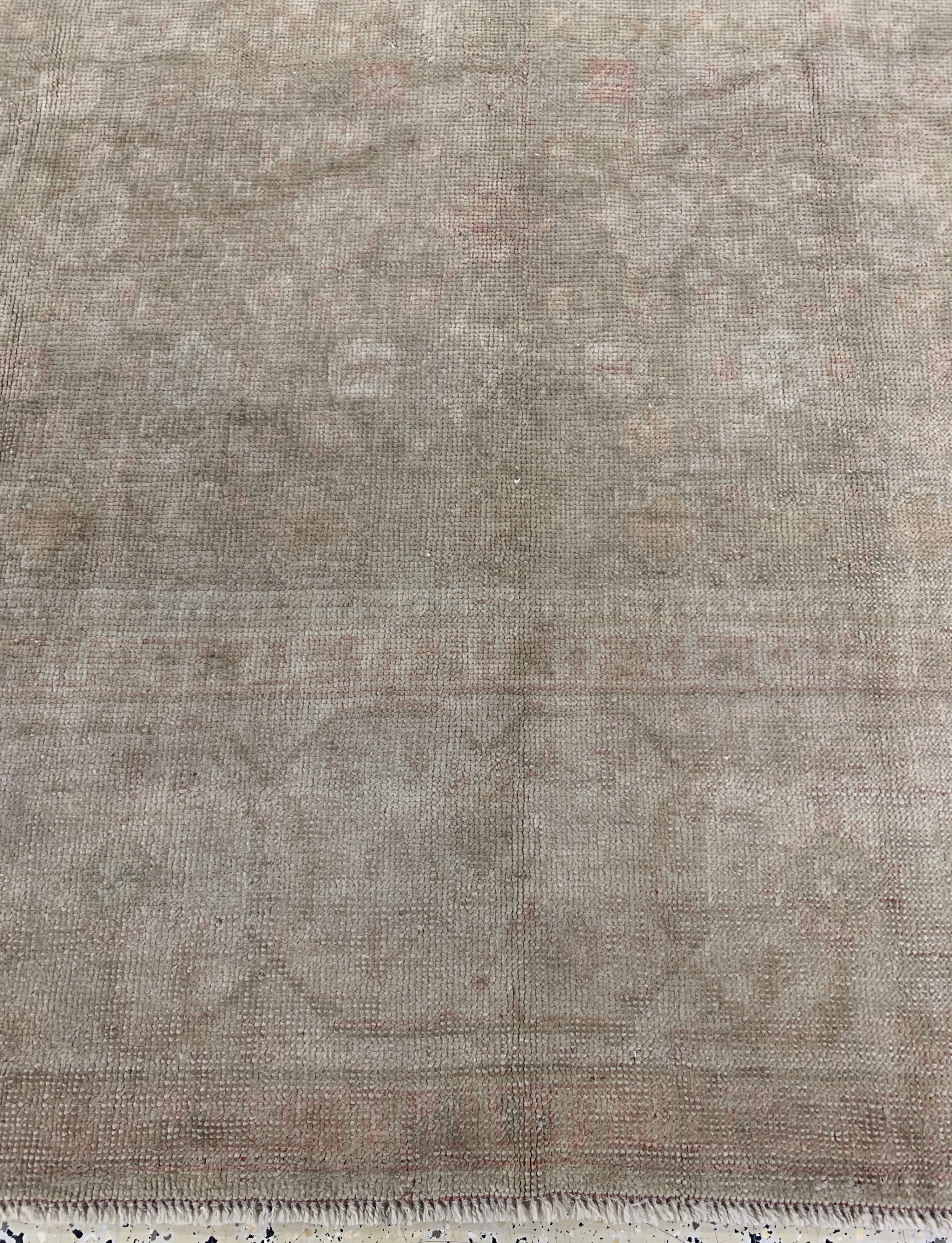 Detail h: Uschak antik, Türkei, 19.Jhd, Wolle auf Wolle, ca. 340 x 255 cm, EHZ: 3, (restauriert)