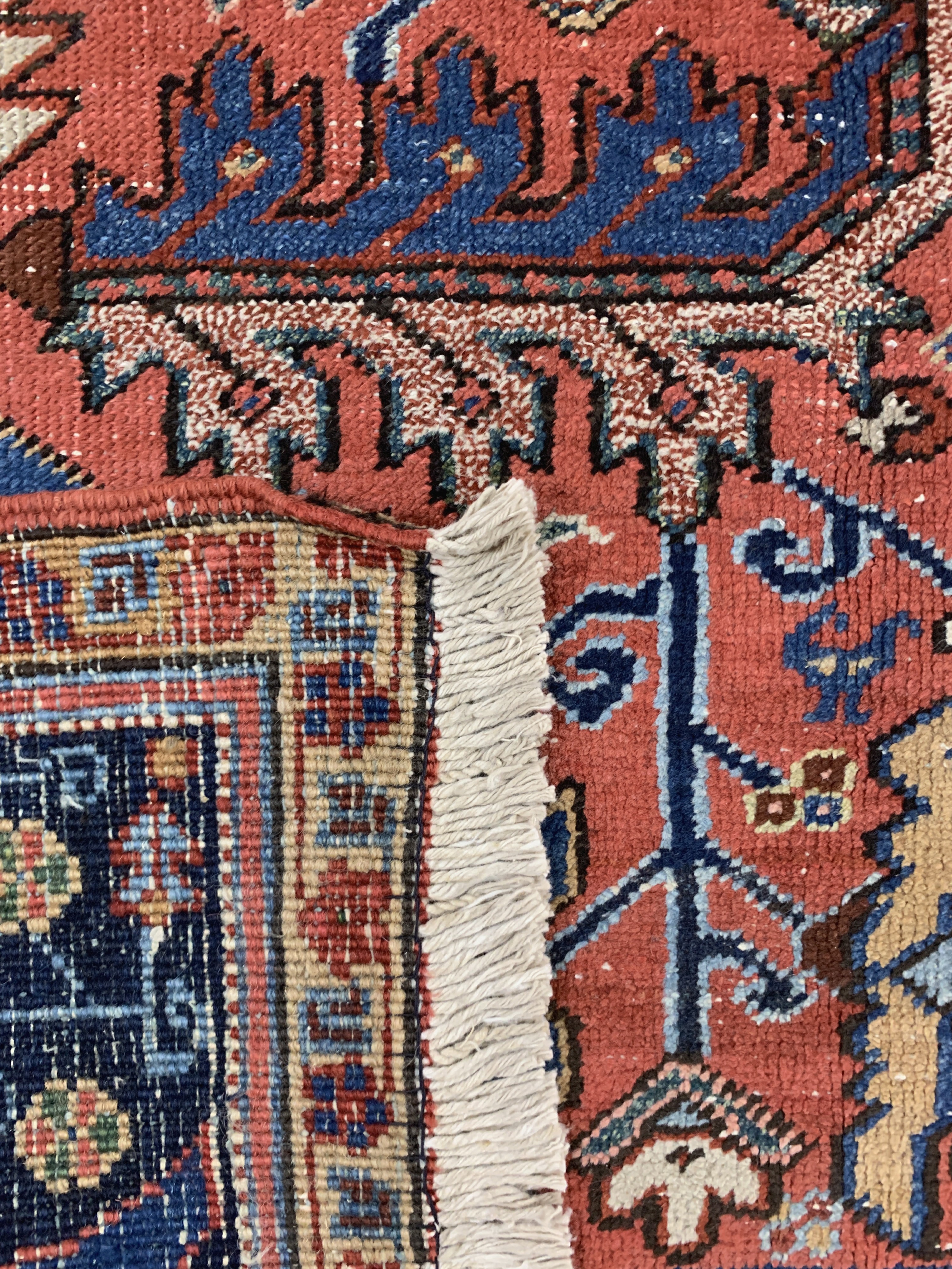 Detail k: Heriz antik, Persien, um 1900, Wolle auf Baumwolle, ca. 325 x 240 cm, gereinigt, EHZ: 2