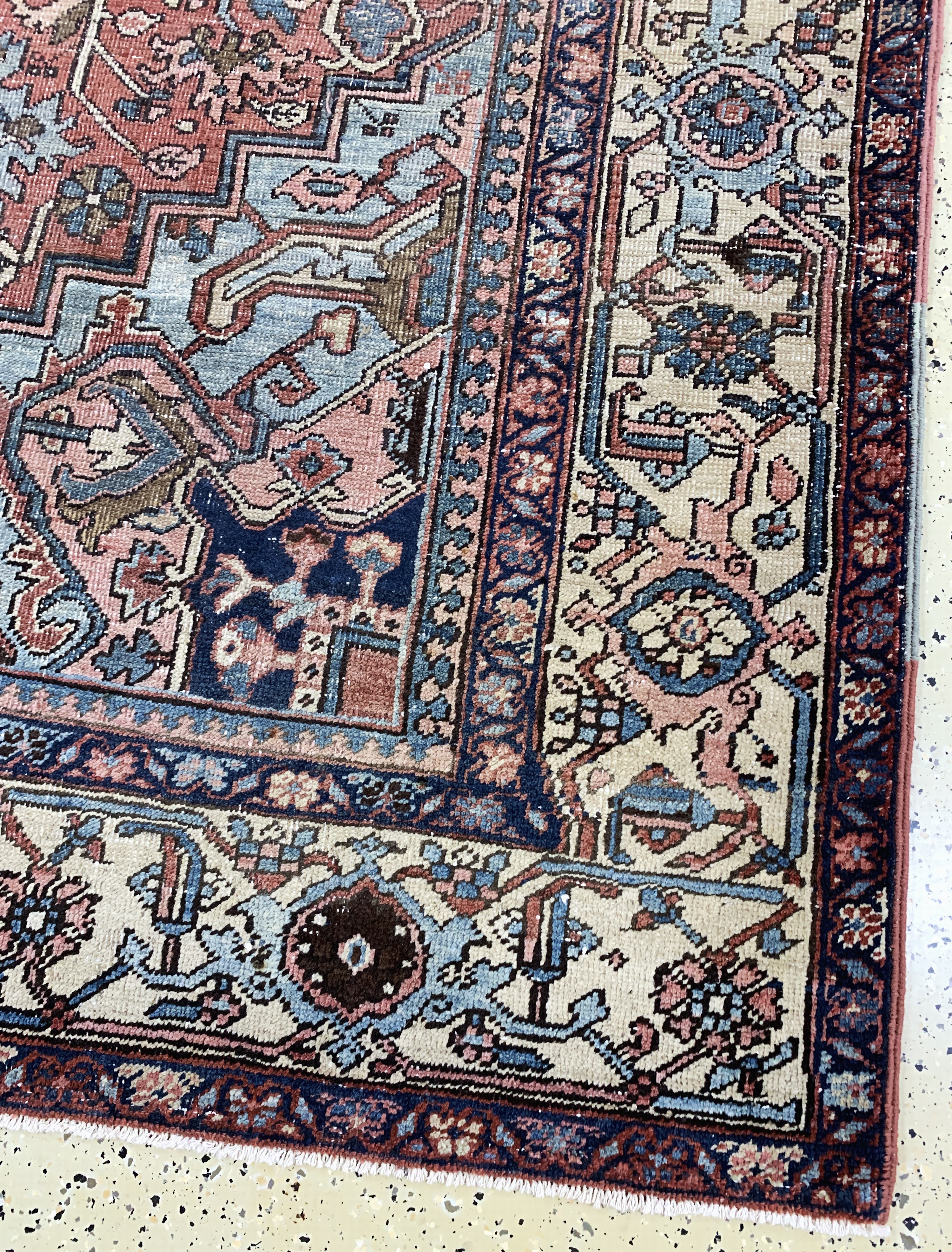 Detail a: Heriz antik, Persien, um 1900, Wolle auf Baumwolle, ca. 293 x 198 cm, EHZ: 3
