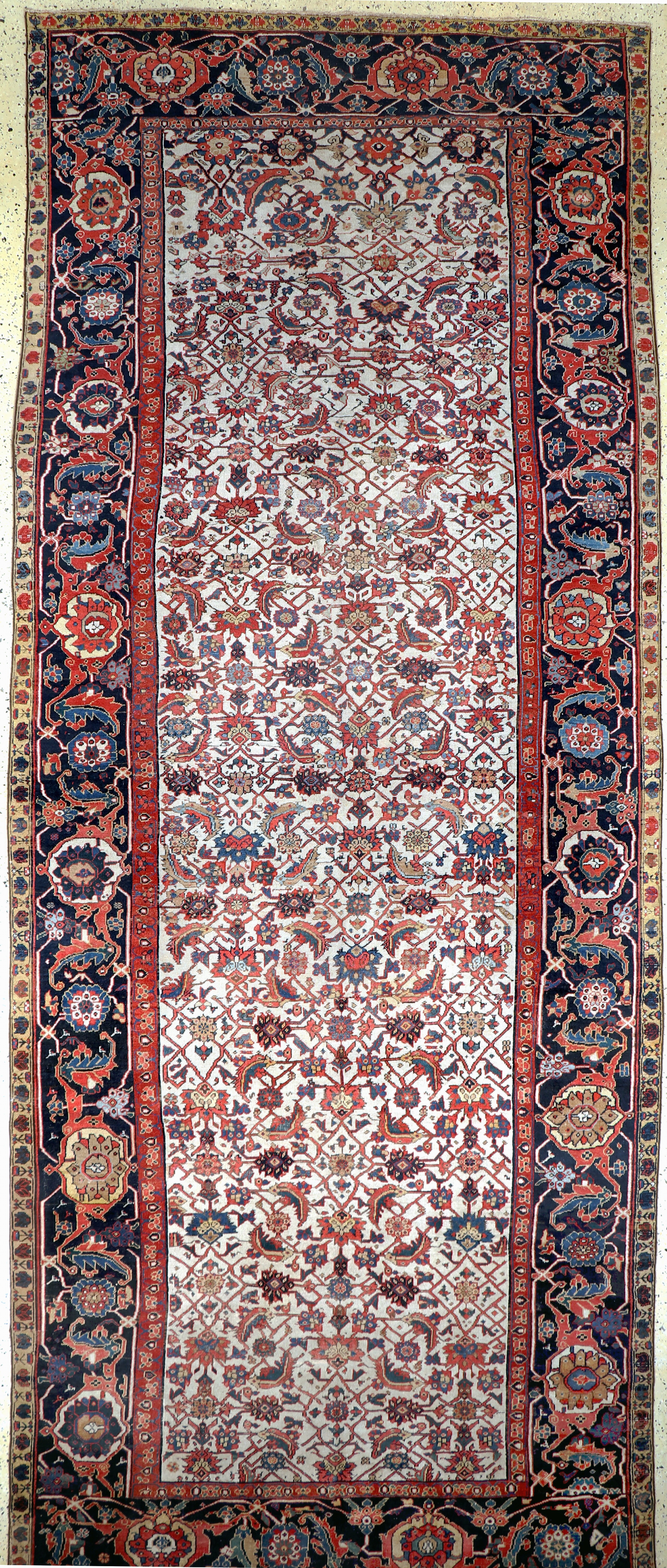Image 27112517 - ´Kelley´antik, Nordwest-Persien, Ende 18.Jhd, Wolle auf Baumwolle, ca. 470 x 187 cm, ...