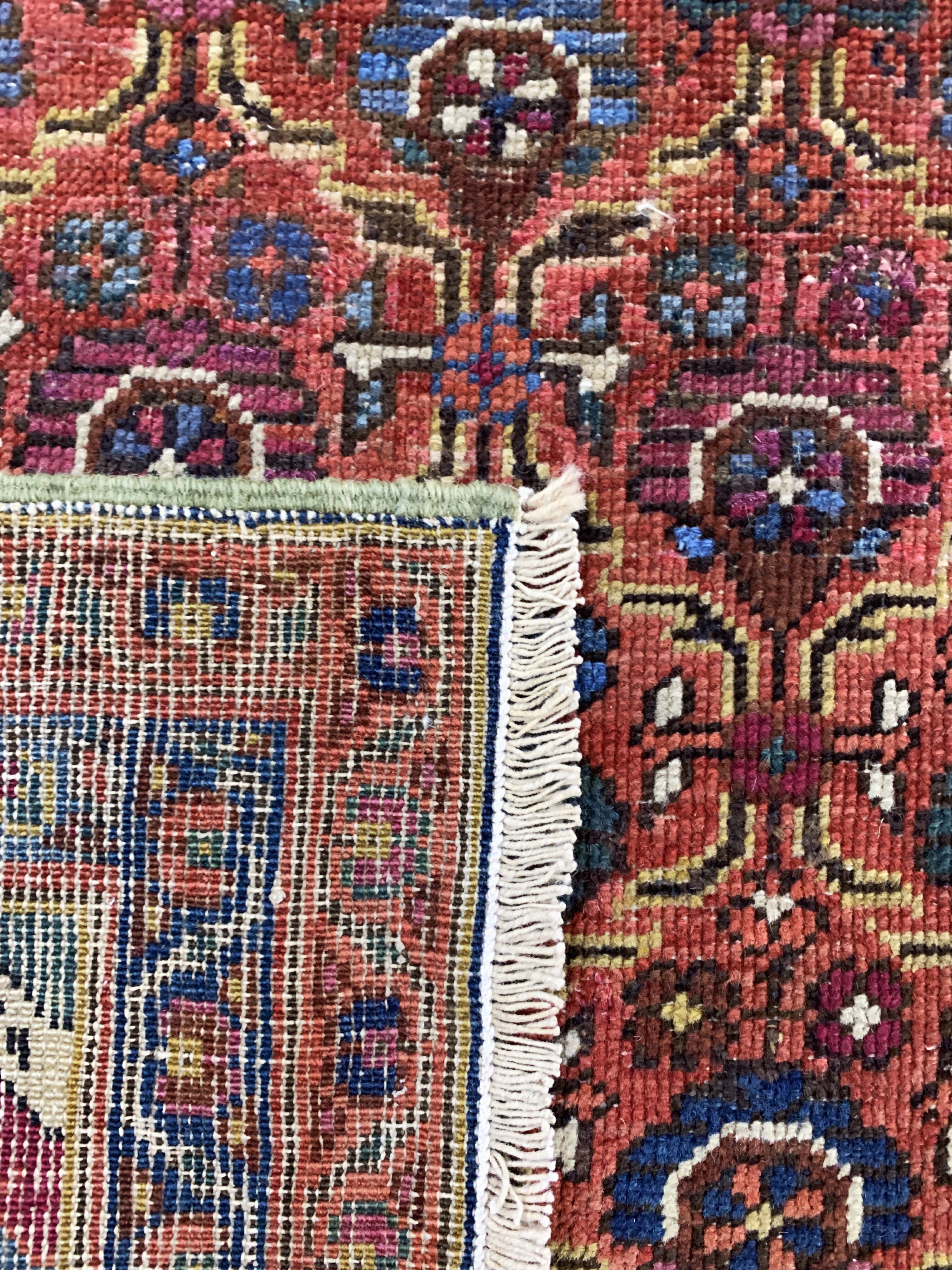 Detail g: Bakhschaisch antik, Persien, 19.Jhd, Wolle auf Baumwolle, ca. 343 x 110 cm, EHZ: 2