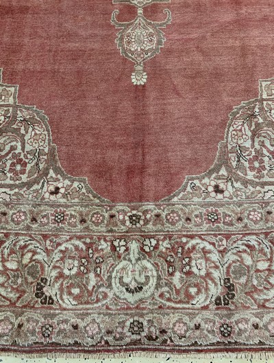 27112512b - Täbriz´Hadji-Jalili´antik, Persien, 19.Jhd,Wolle auf Baumwolle, ca. 343 x 230 cm, ...