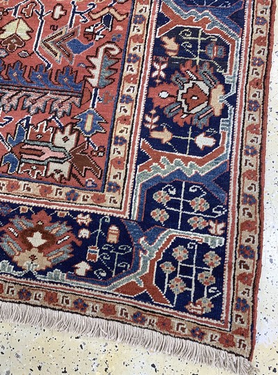 27112514g - Heriz antik, Persien, um 1900, Wolle auf Baumwolle, ca. 325 x 240 cm, gereinigt, EHZ: 2 ...