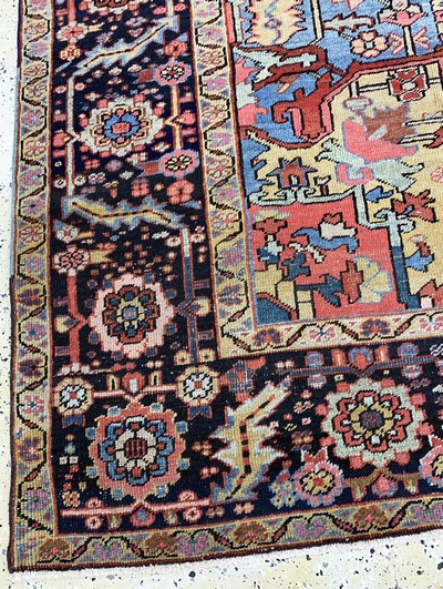 27112516i - Heriz antik, Persien, um 1900, Wolle auf Baumwolle, ca. 360 x 255 cm, gereinigt, EHZ: 2 ...