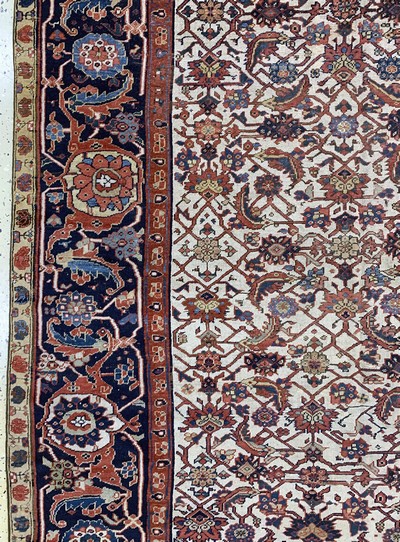 27112517c - ´Kelley´antik, Nordwest-Persien, Ende 18.Jhd, Wolle auf Baumwolle, ca. 470 x 187 cm, ...