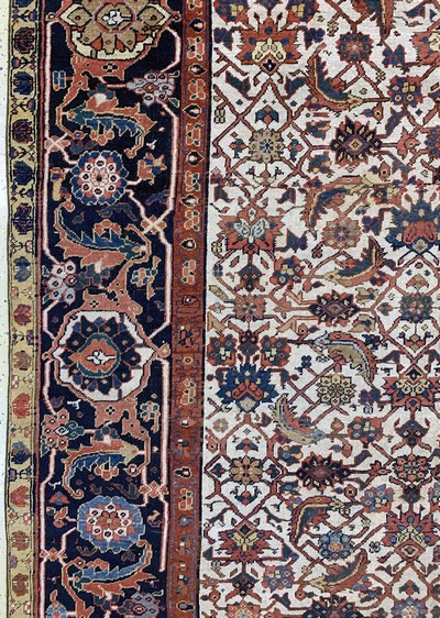 27112517e - ´Kelley´antik, Nordwest-Persien, Ende 18.Jhd, Wolle auf Baumwolle, ca. 470 x 187 cm, ...