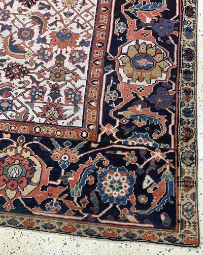 27112517g - ´Kelley´antik, Nordwest-Persien, Ende 18.Jhd, Wolle auf Baumwolle, ca. 470 x 187 cm, ...