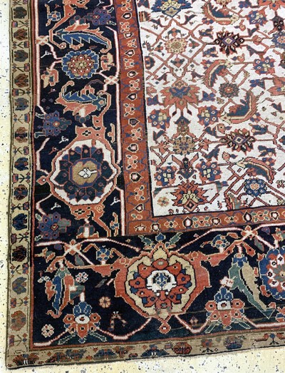 27112517h - ´Kelley´antik, Nordwest-Persien, Ende 18.Jhd, Wolle auf Baumwolle, ca. 470 x 187 cm, ...
