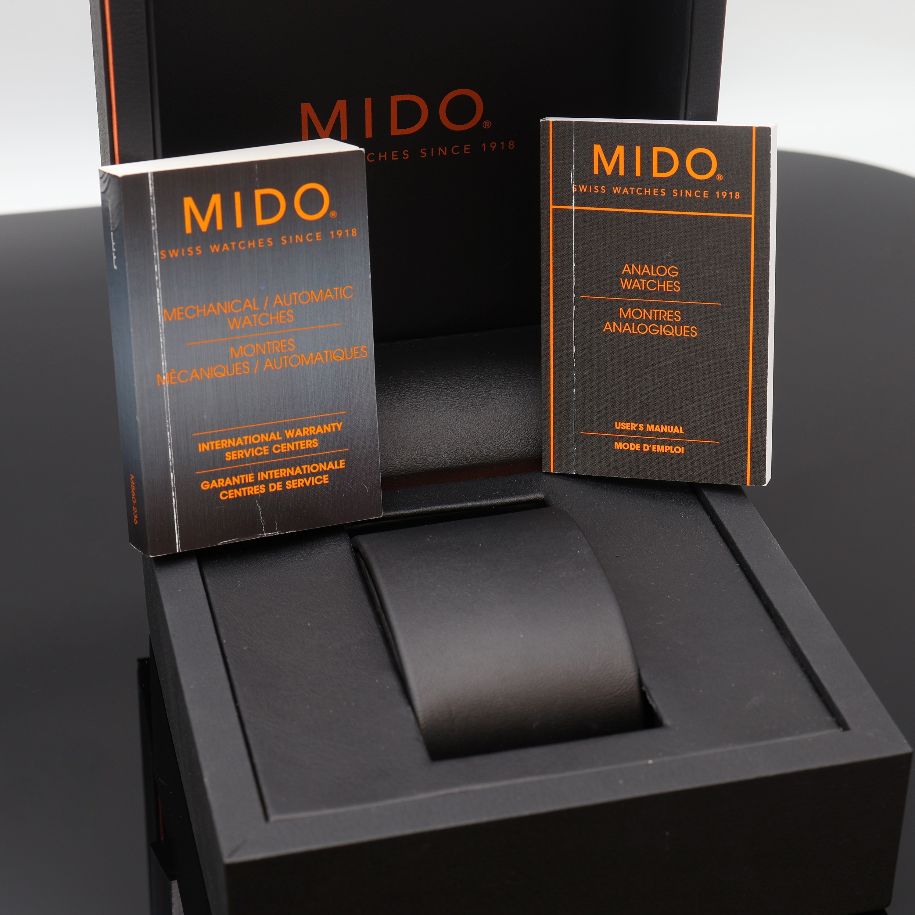Detail e: MIDO Helium Valve Herrenarmbanduhr Referenz M006630, Schweiz um 2010, Automatik, beids. vergl. Edelstahlgeh., Boden u. Krone verschr., orig. ...