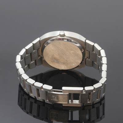 27113145b - GIRARD PERREGAUX Herrenarmbanduhr, Schweiz um 1970, quarz, massives Stahlgeh. inkl. ...