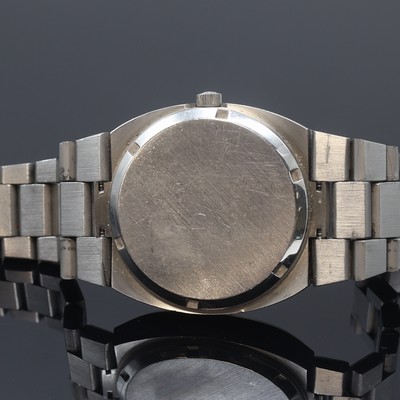 27113145d - GIRARD PERREGAUX Herrenarmbanduhr, Schweiz um 1970, quarz, massives Stahlgeh. inkl. ...