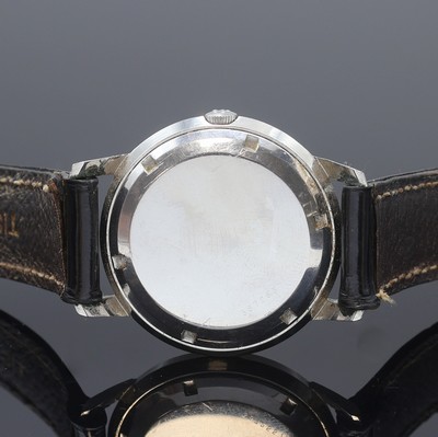 27113148c - ETERNA-MATIC Herrenarmbanduhr in Stahl, Schweiz um 1960, Automatik, Boden verschr., ...