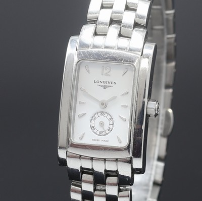 27113153a - LONGINES Damenarmbanduhr DolceVita, Schweiz um 2010, quarz, Edelstahlgeh. inkl. ...