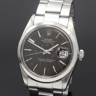 27113156a - ROLEX Oyster Perpetual Datejust Armbanduhr Referenz 1600, Schweiz 3. Quartal 1964, ...