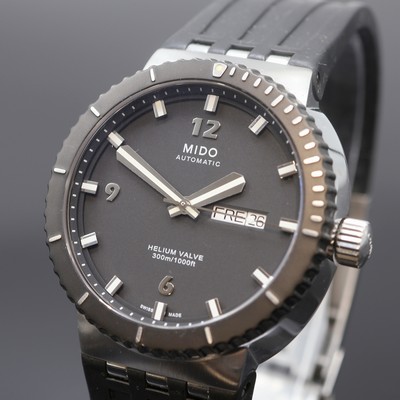27113168a - MIDO Helium Valve Herrenarmbanduhr Referenz M006630, Schweiz um 2010, Automatik, beids. ...