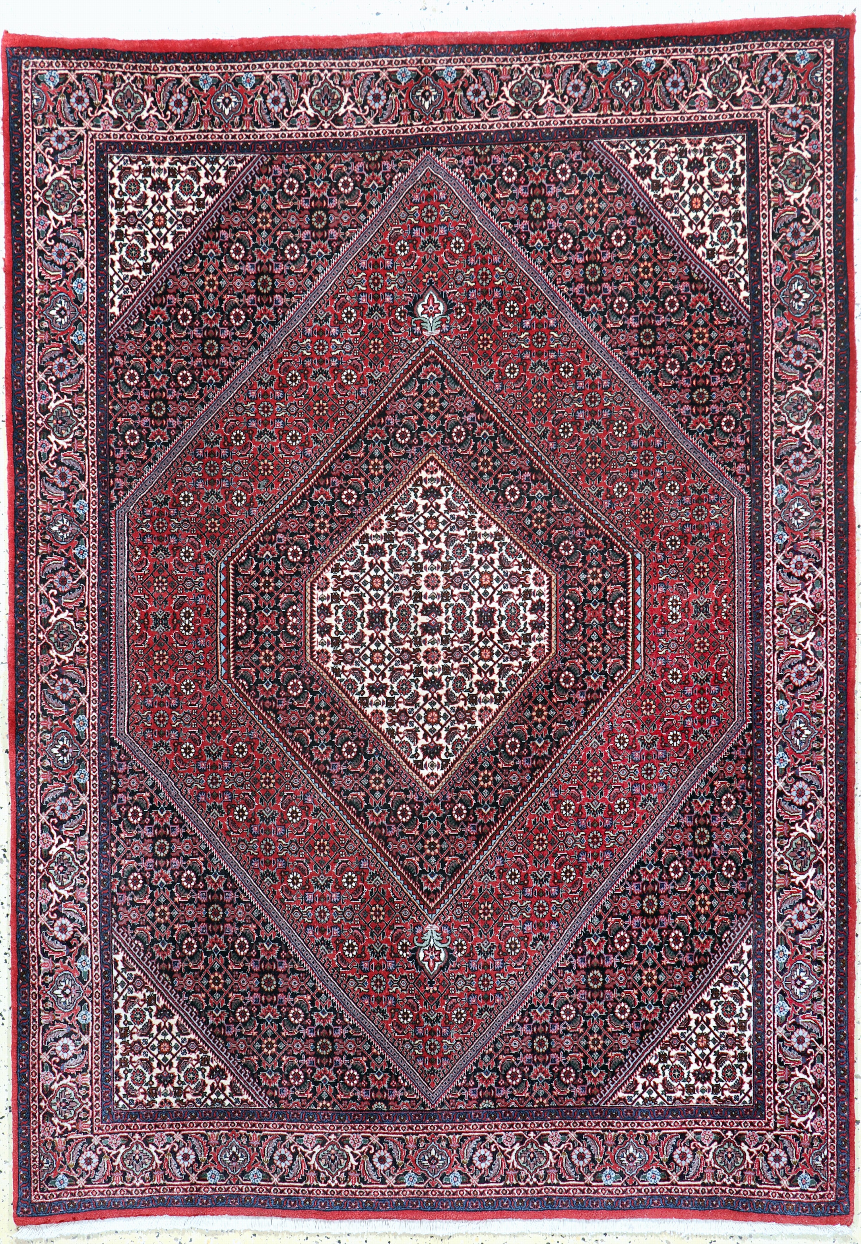 Image 27113396 - Bidjar fein, Persien, Ende 20.Jhd, Korkwolle, ca. 208 x 150 cm, EHZ: 2 Schätzpreis: ...