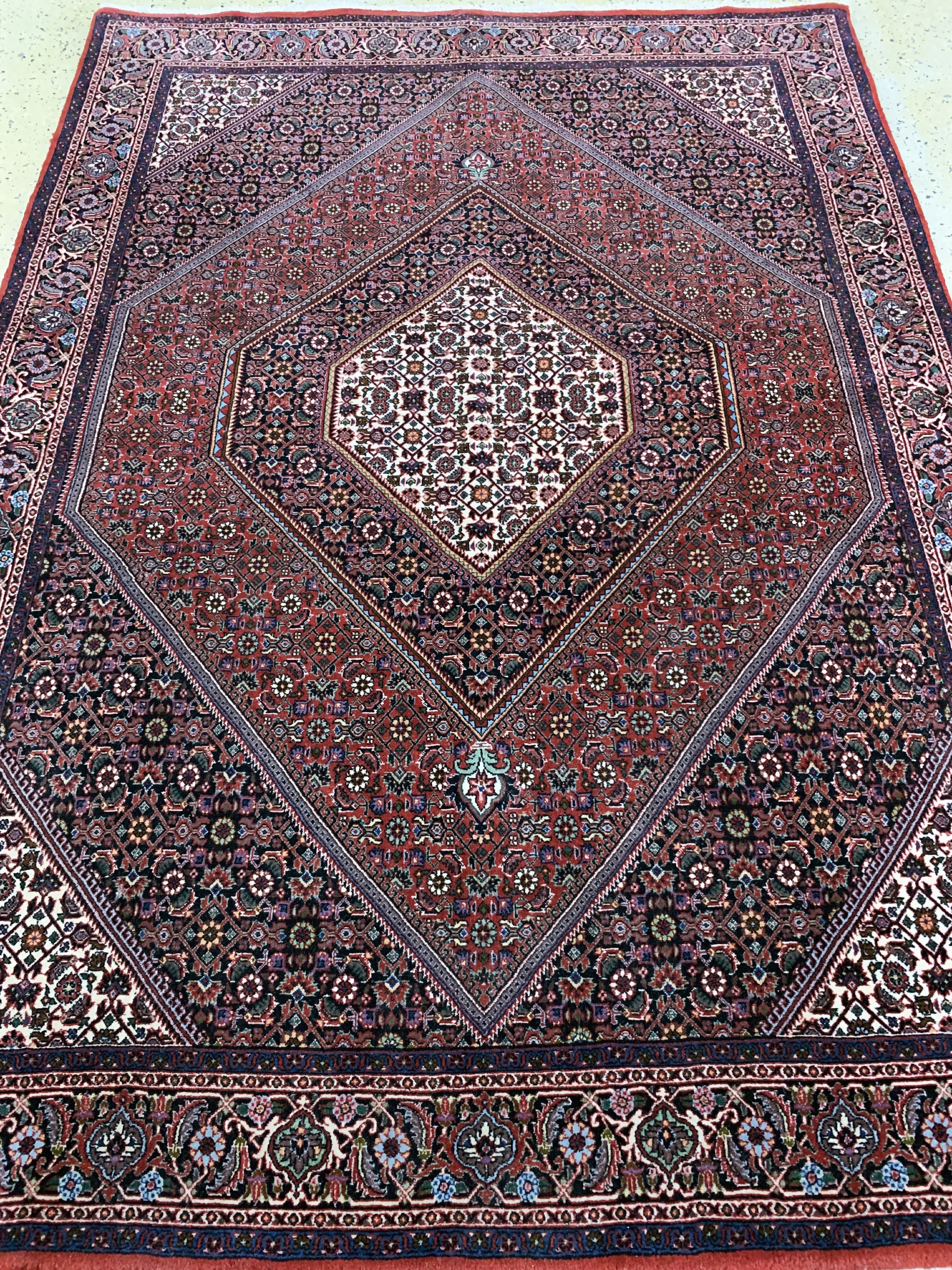 Detail f: Bidjar fein, Persien, Ende 20.Jhd, Korkwolle, ca. 208 x 150 cm, EHZ: 2