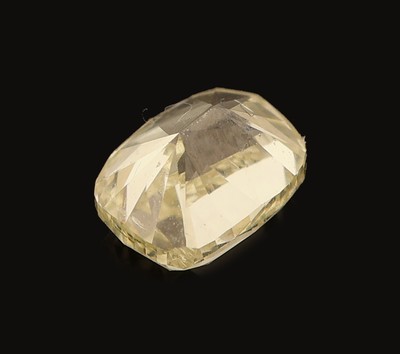 27115162b - Loser Diamant 0.76 ct Natural Fancy Yellow/si,im Kissenschliff, Politur gut, GIA ...