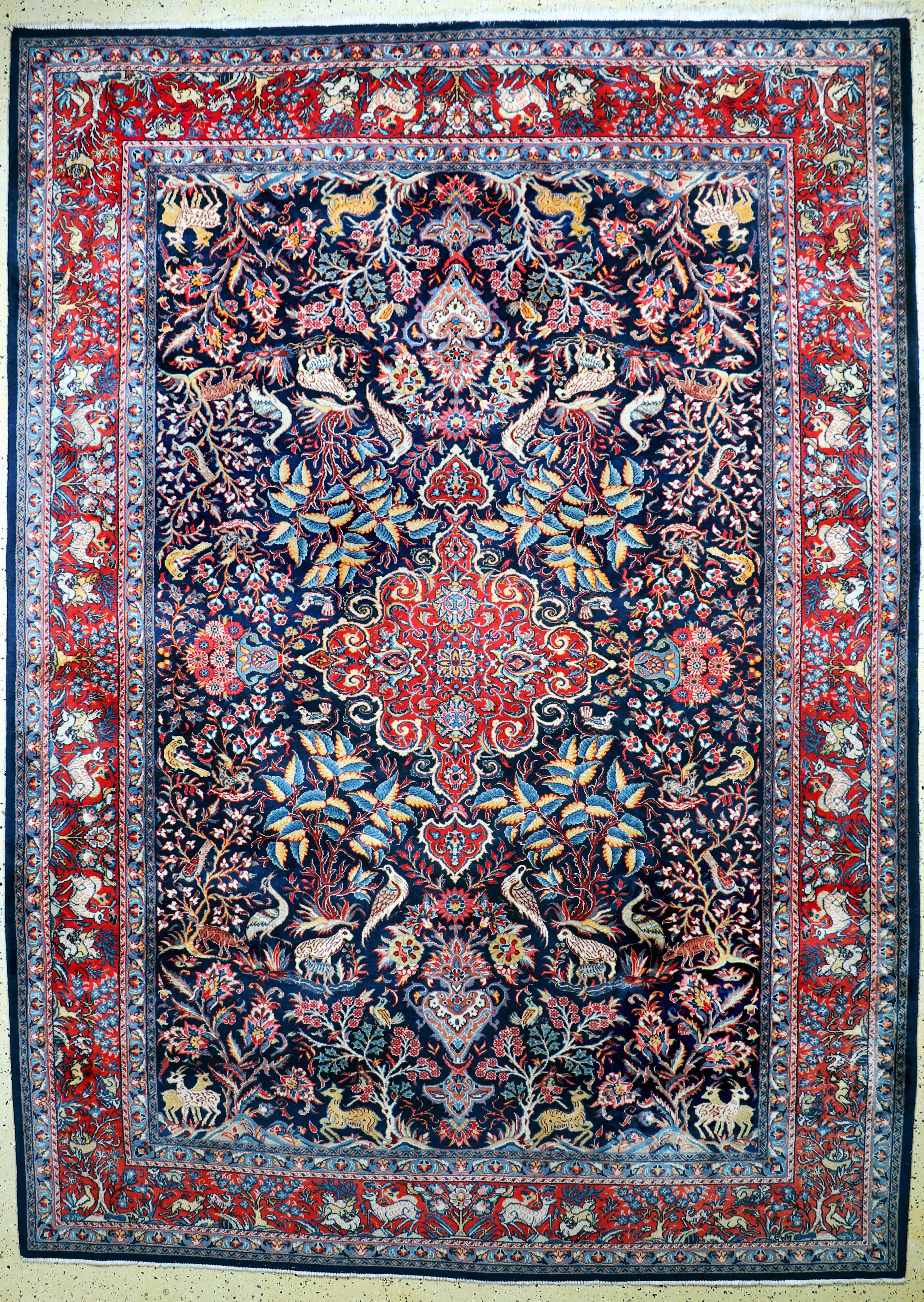 Image 27115207 - Sarogh, Persien, Mitte 20.Jhd, Wolle auf Baumwolle, ca. 353 x 253 cm, EHZ: 2 ...