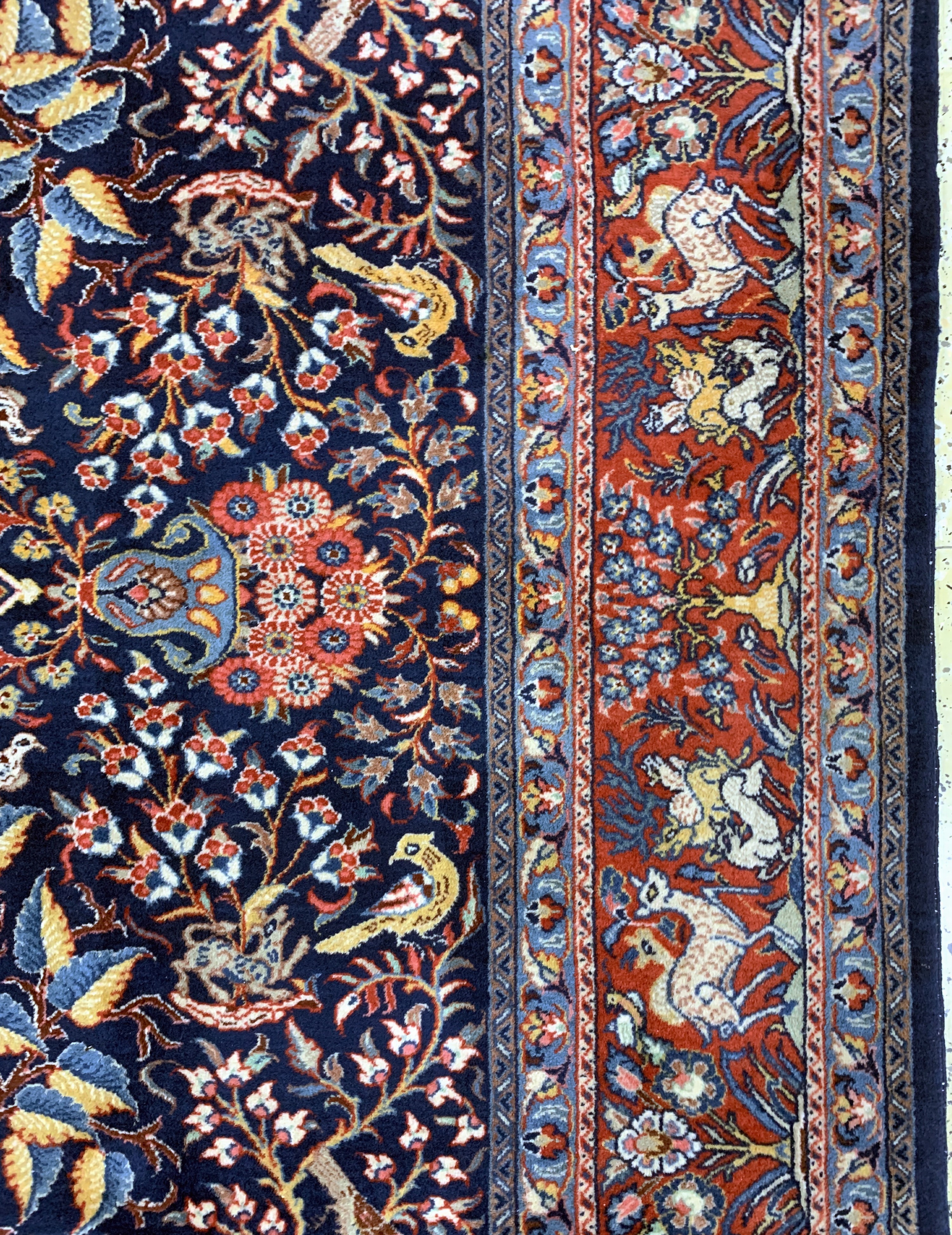 Detail f: Sarogh, Persien, Mitte 20.Jhd, Wolle auf Baumwolle, ca. 353 x 253 cm, EHZ: 2