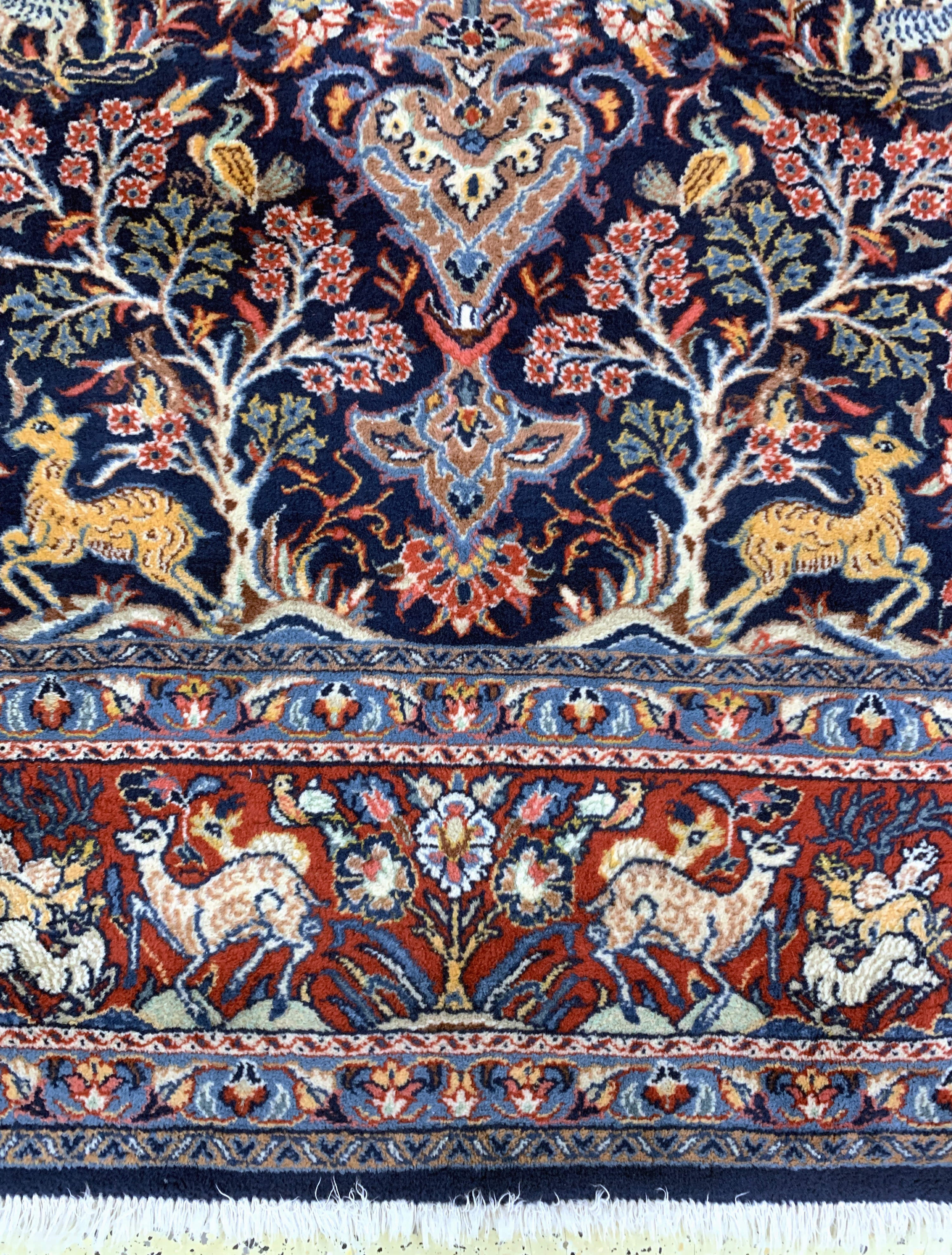 Detail h: Sarogh, Persien, Mitte 20.Jhd, Wolle auf Baumwolle, ca. 353 x 253 cm, EHZ: 2