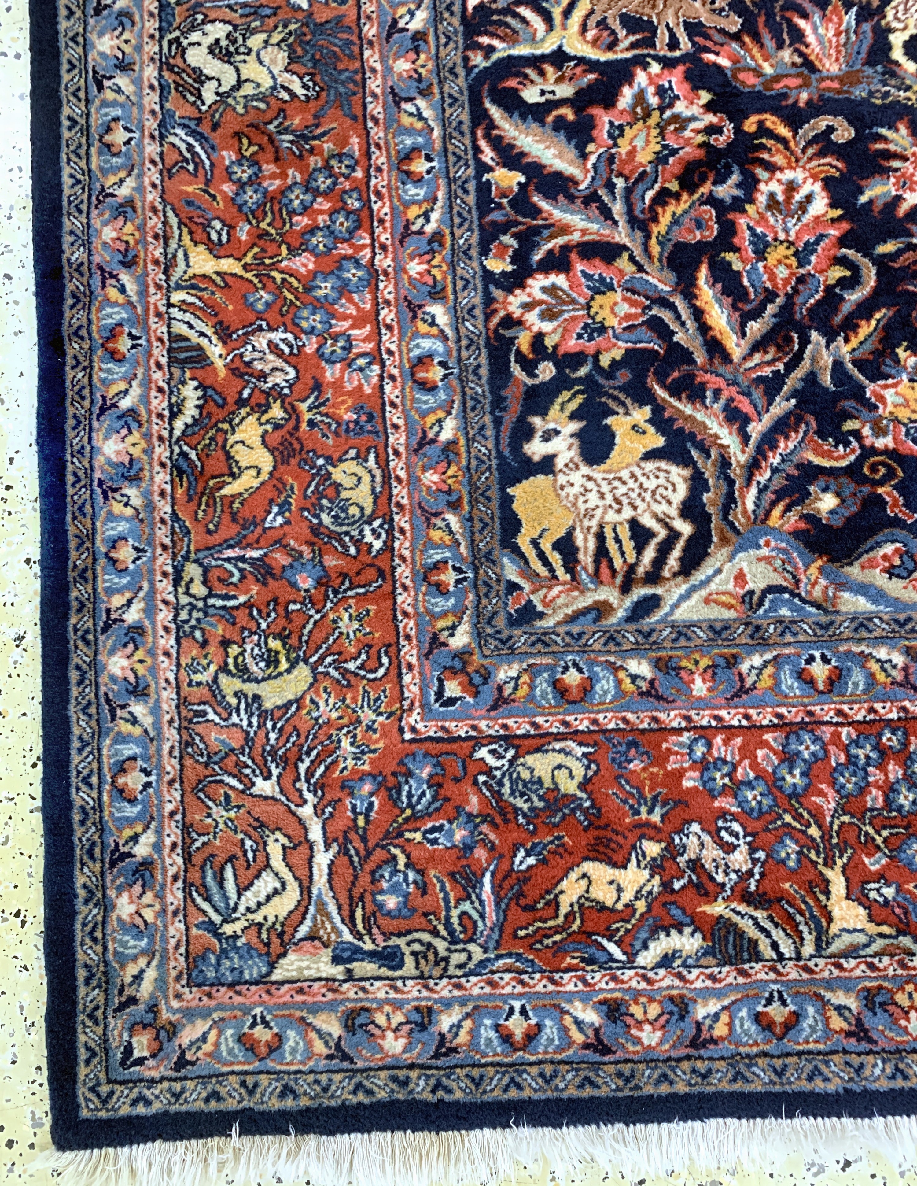 Detail i: Sarogh, Persien, Mitte 20.Jhd, Wolle auf Baumwolle, ca. 353 x 253 cm, EHZ: 2