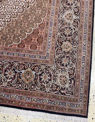 27115200g - Täbriz(40 Raj), Persien, Ende 20.Jhd, Wolleauf Baumwolle, ca. 360 x 255 cm, EHZ: 2 ...