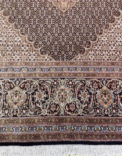 27115200h - Täbriz(40 Raj), Persien, Ende 20.Jhd, Wolleauf Baumwolle, ca. 360 x 255 cm, EHZ: 2 ...