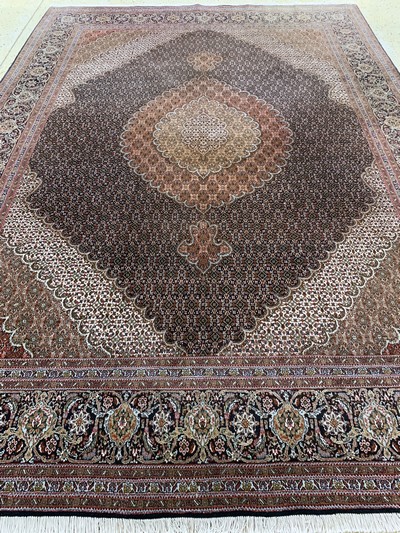 27115200j - Täbriz(40 Raj), Persien, Ende 20.Jhd, Wolleauf Baumwolle, ca. 360 x 255 cm, EHZ: 2 ...