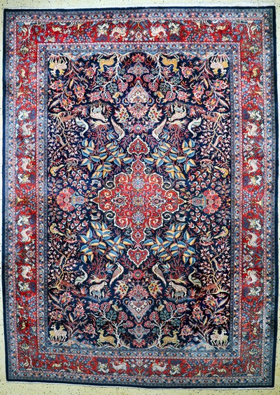 Image Sarogh, Persien, Mitte 20.Jhd, Wolle auf Baumwolle, ca. 353 x 253 cm, EHZ: 2 ...