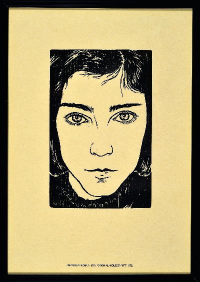 27115351l - Christian Schad, 1894-1982, 2 druckgrafischeWerke: Radierung, ´Bettina´, 1970, Ed. ...