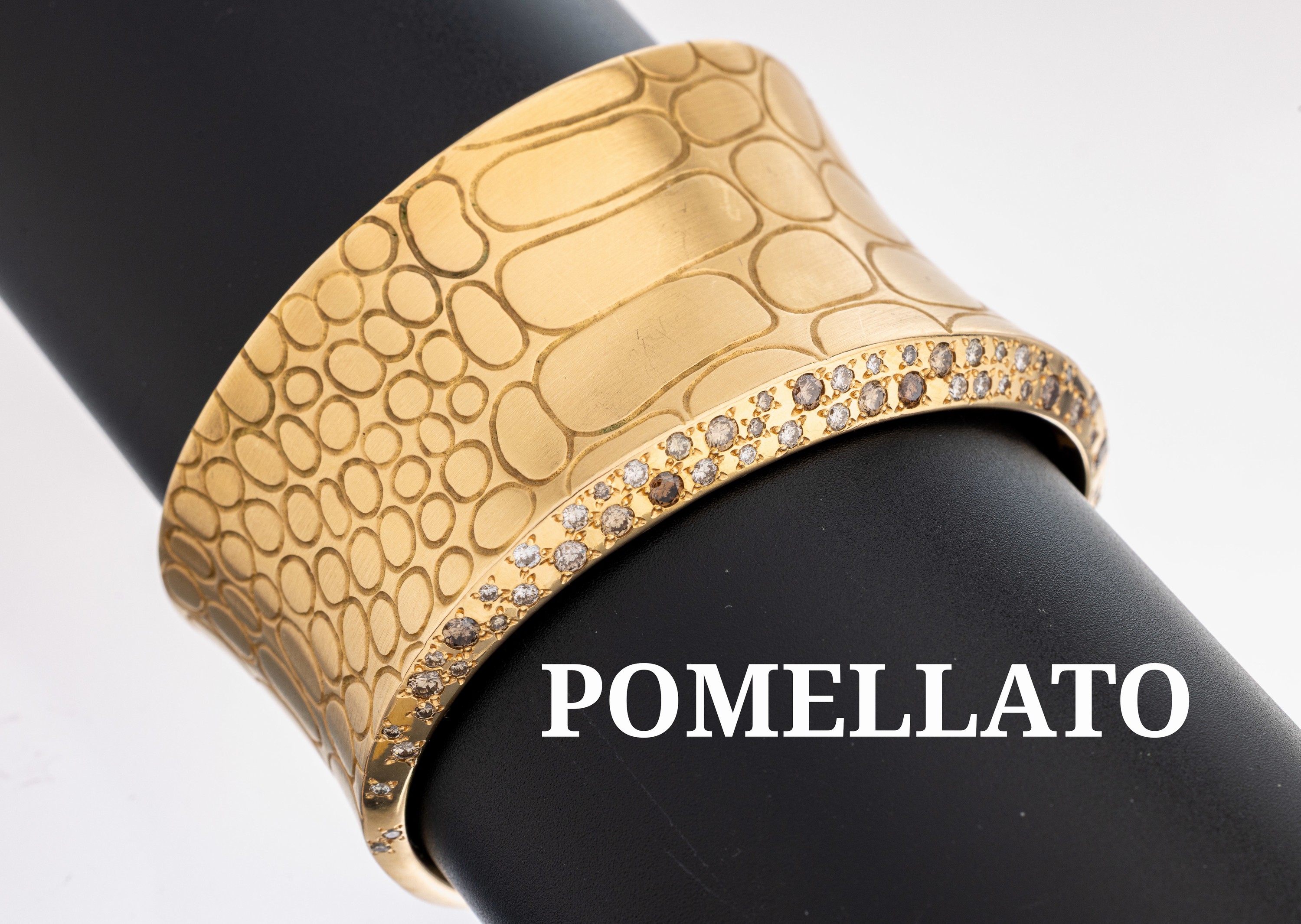 Image 27115449 - 18 kt Gold POMELLATO Brillant-Armspange, Rose G 750/000, Modell COCCO, Oberfläche in ...