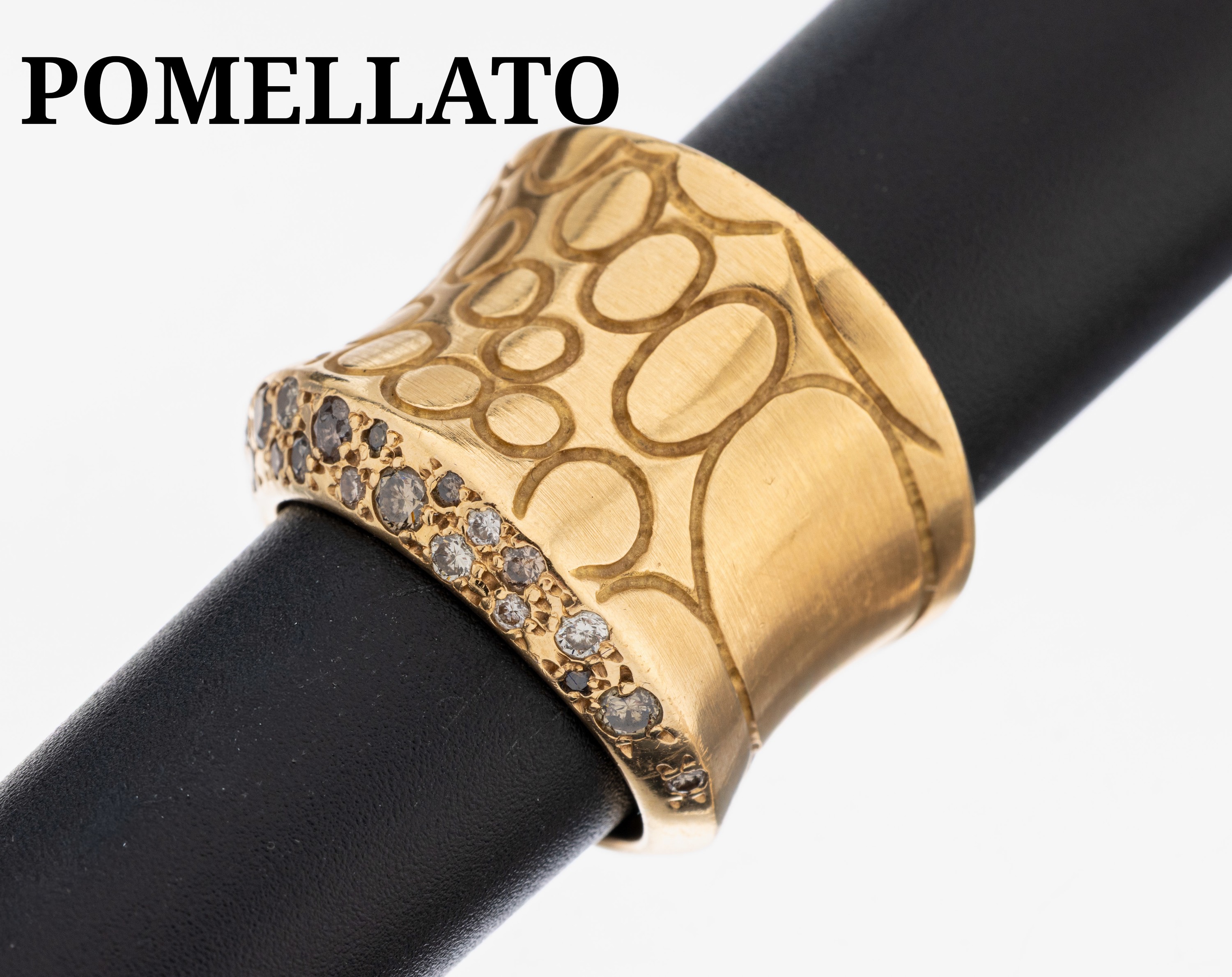 Image 27115450 - 18 kt Gold POMELLATO Brillant-Ring, Rose G 750/000, Modell COCCO, Oberfläche in ...