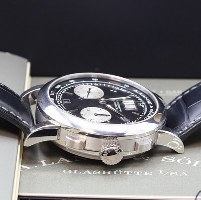 27115451d - A. LANGE & SÖHNE Schaltradchronograph Datograph Flyback in Platin Referenz 403.035, ...