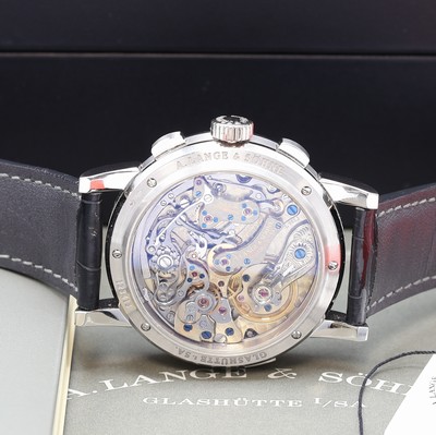 27115451f - A. LANGE & SÖHNE Schaltradchronograph Datograph Flyback in Platin Referenz 403.035, ...