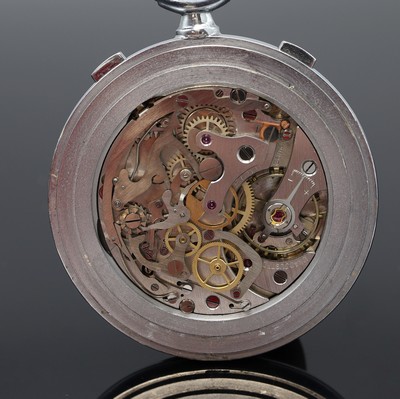 27115453e - HANHART Militär Taschenuhr-Flyback-Chronograph der Forces Francaise en Allemagne, ...