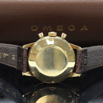 27115455e - OMEGA Seamaster seltener Schaltradchronograph in GG 585/000 Referenz 105.001 Kaliber 321, ...