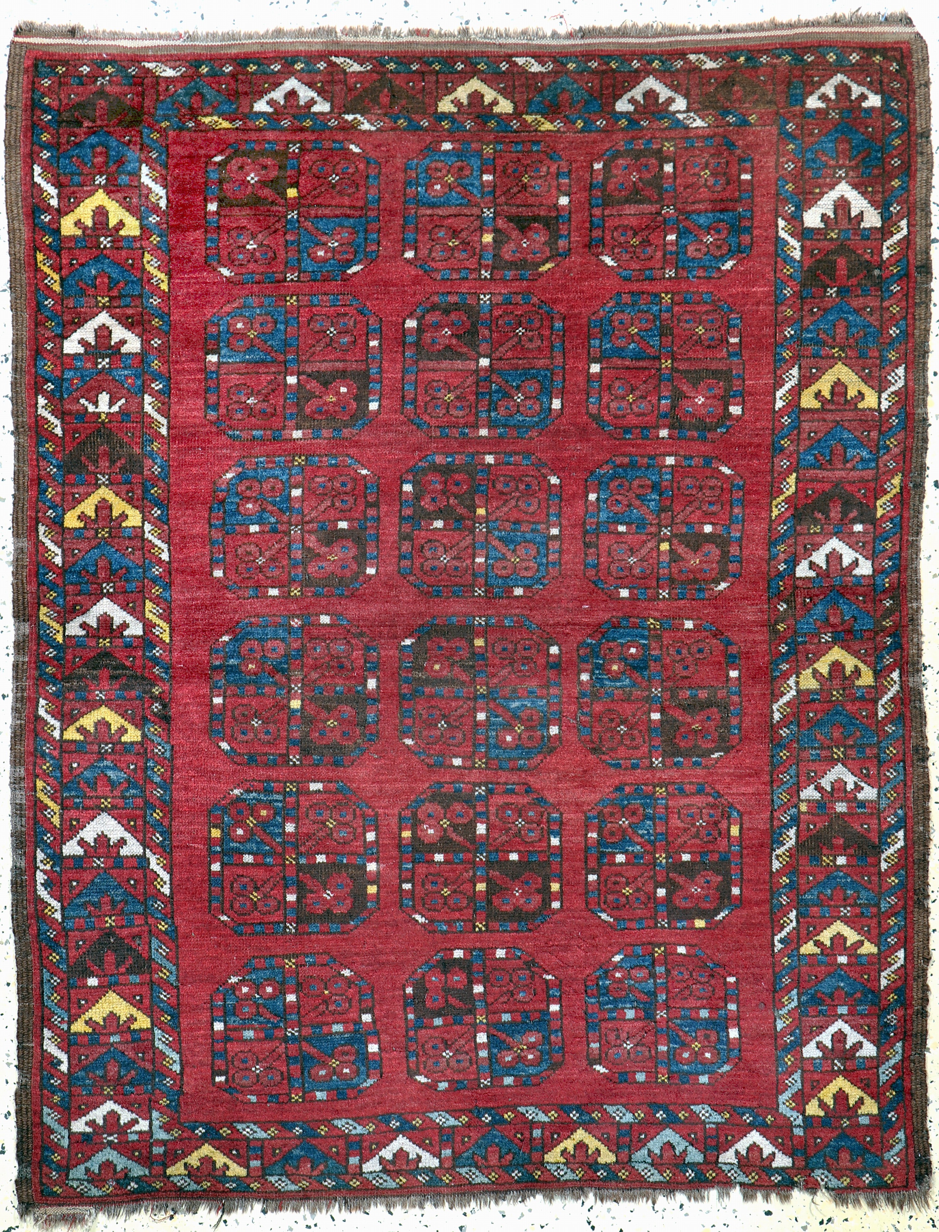 Image 27115874 - Ersari´Herdteppich´antik, Turkmenistan, 19.Jhd, Wolle auf Wolle, ca. 127 x 102 cm, EHZ: ...