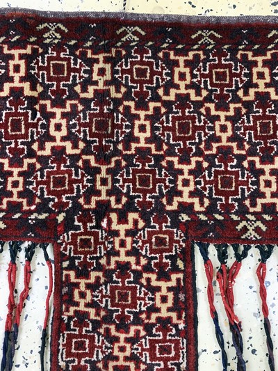 27115875c - Ersari´Kapunuk´alt, Turkmenistan, Anfang 20.Jhd, Wolle auf Wolle, ca. 122 x 60 cm, ...