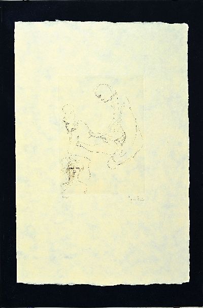 27115893k - Leonor Fini, 1907 Buenos Aires-1996 Paris, 2Radierungen, erotische Kompositionen, Ed. ...