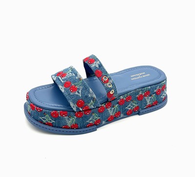 LOUIS VUITTON Maya Plateau Sandale