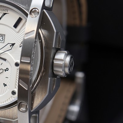 27116068b - VISCONTI GMT Elegance auf 250 Stück limitierte Herrenarmbanduhr zum 25 Jährigen ...